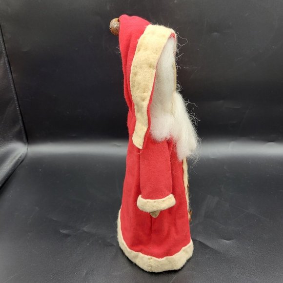 Handmade Rustic Primitive Cloth Santa Christmas Decoration Country Farmhouse - Picture 3 of 12